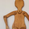 VINTAGE FRENCH PLYWOOD MARIONETTE MANNEQUIN, 1950s - Image 3